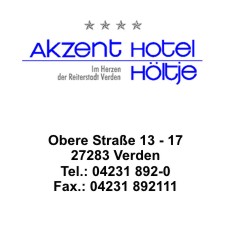 Akzent Hotel Höltje Veranstaltungsort und Veranstalter der Verdener Runde